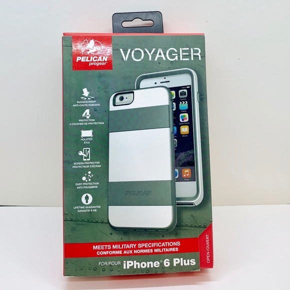 Pelican Voyager Case Apple iPhone 6 PLUS White - Picture 2 of 6